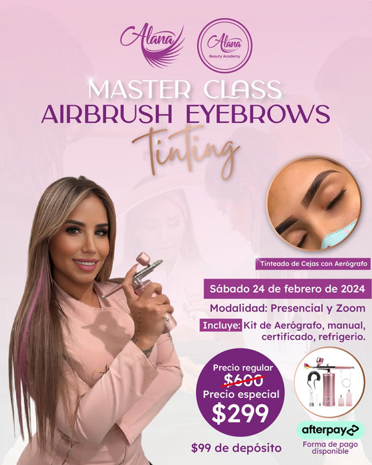 Orlando Curso de Airbrush Brows Tinting