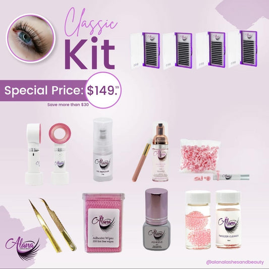 EYELASH EXTENSIONS SPECIAL KIT ( CLASSIC & VOLUME)